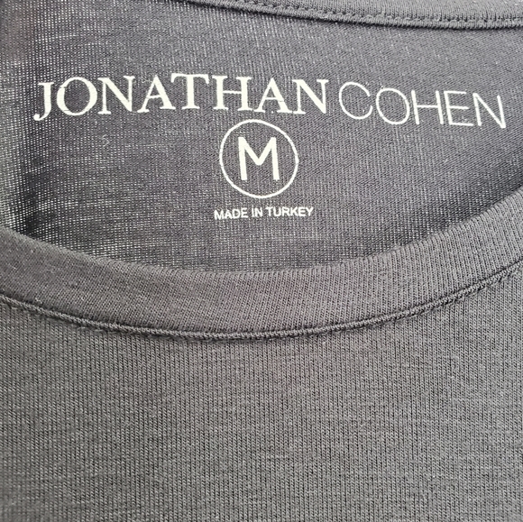 Jonathan Cohen Graphic Tee Black Skeleton Hands Rocker NEW - Picture 4 of 6